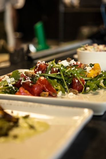 Heirloom Tomato and Grilled Watermelon Caprese