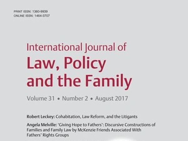Journal cover International Journal of Law, Policy and the Family