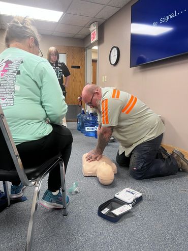 safety meeting - CPR