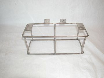 Metal rectangular frame with mounting brackets.