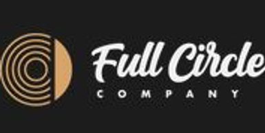 Logo of Full Circle Company, maker of jewelry, drum keys and music accessories from recycled cymbals