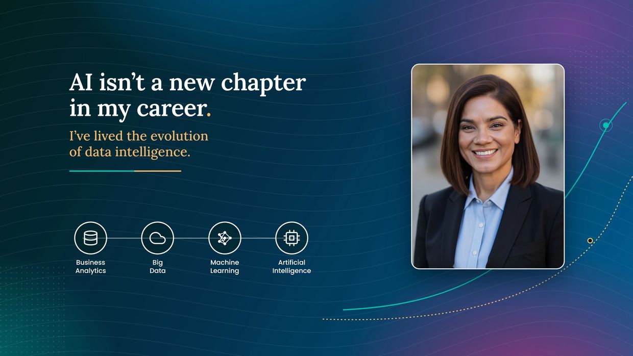 June Manley. AI is not a new chapter in my career.
