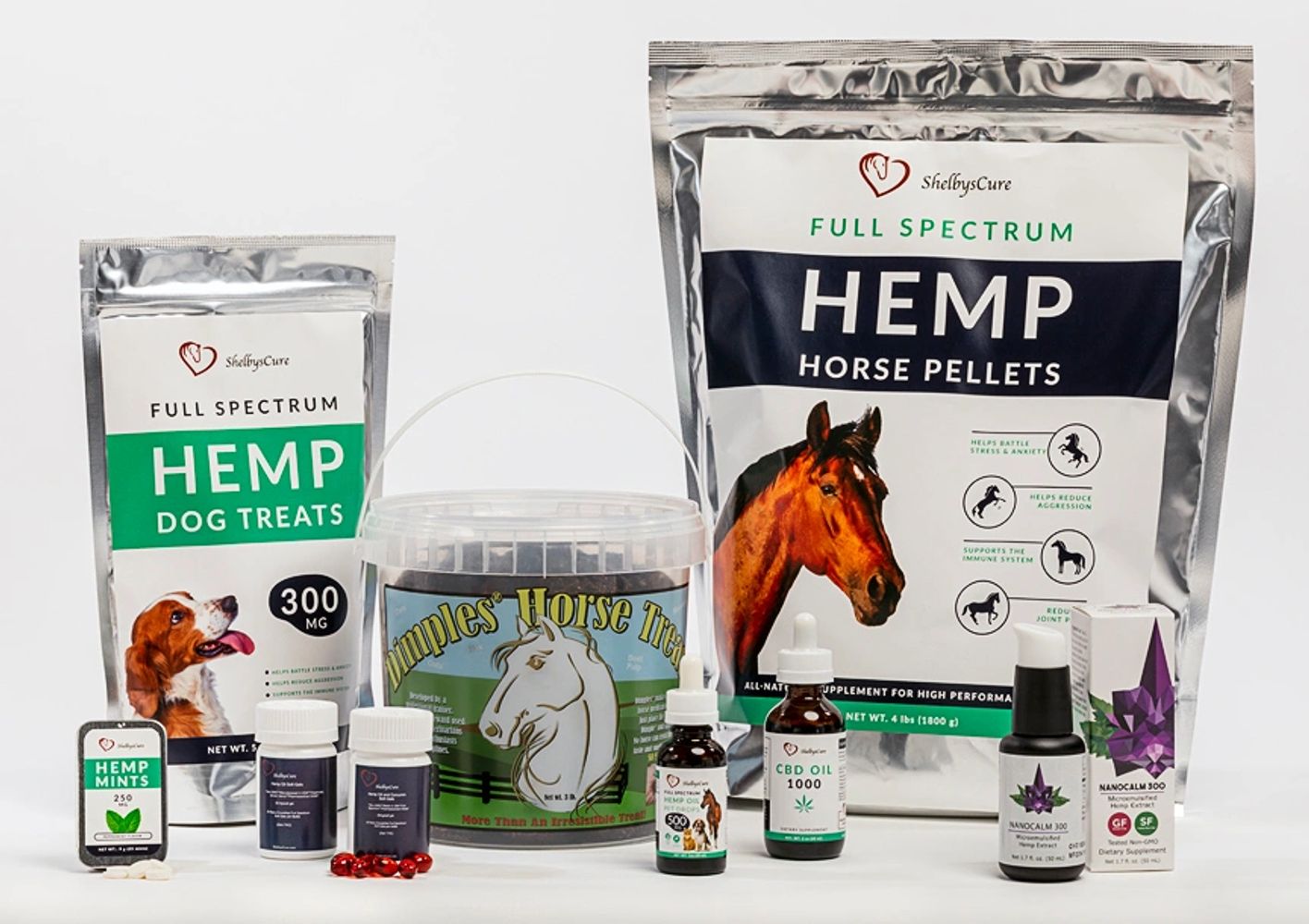 ShelbysCure Equine Hemp, CBD Oil, Natural Health