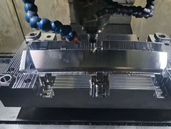 The mold was made from high quality steel