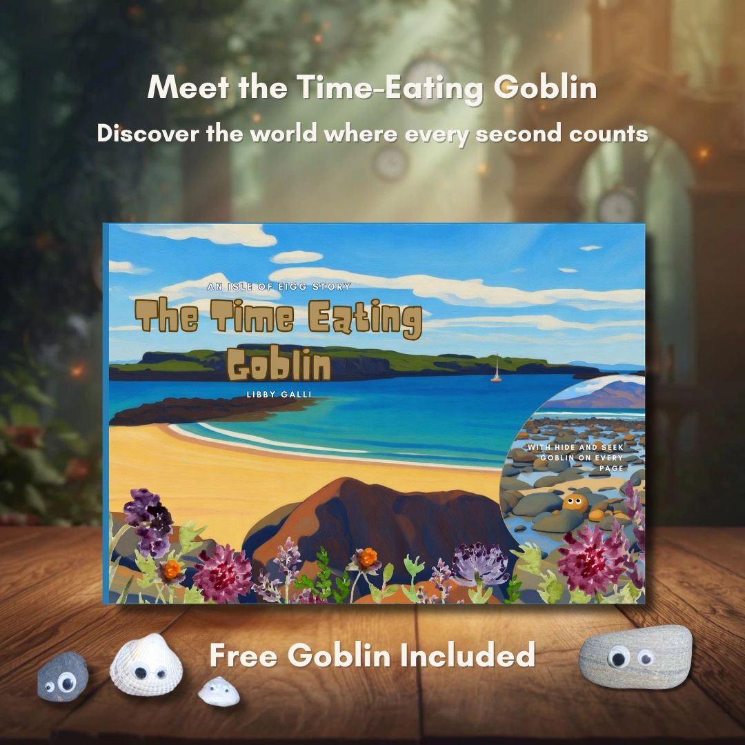 Bring the magic of the Time-Eating Goblin to life with this beloved children’s book. isle of eigg