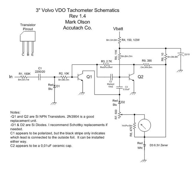 VDO Tachs Accutach Co.