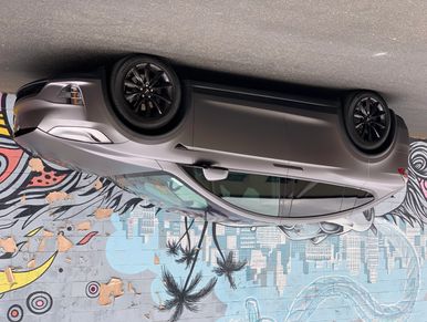 Tesla model x chrome delete car wrap 