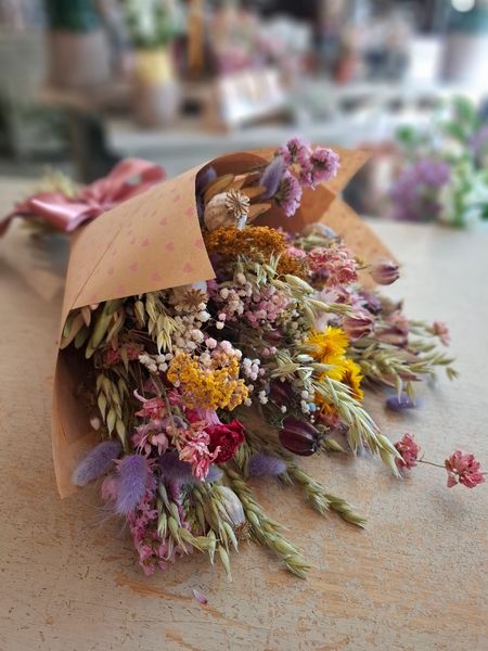 Colourful bouquet created by Enchanted Bloom
