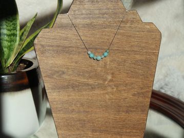Amazonite necklace Etsy listing