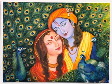 Sold artwork: A similar original painting can be commissioned on request.