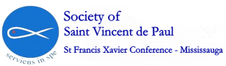 SOCIETY OF ST VINCENT DE PAUL
St Francis Xavier Conference