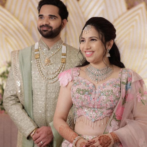 Bride & groom makeup