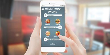 Online Food Ordering, Order Online; Grubhub; Online Ordering; Food Delivery; credit cards, miami