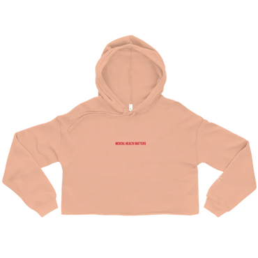 Magnolia - Mental Health Matters Crop Hoodie