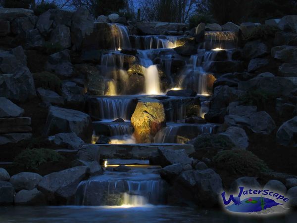 LED Garden Pond and Fountain