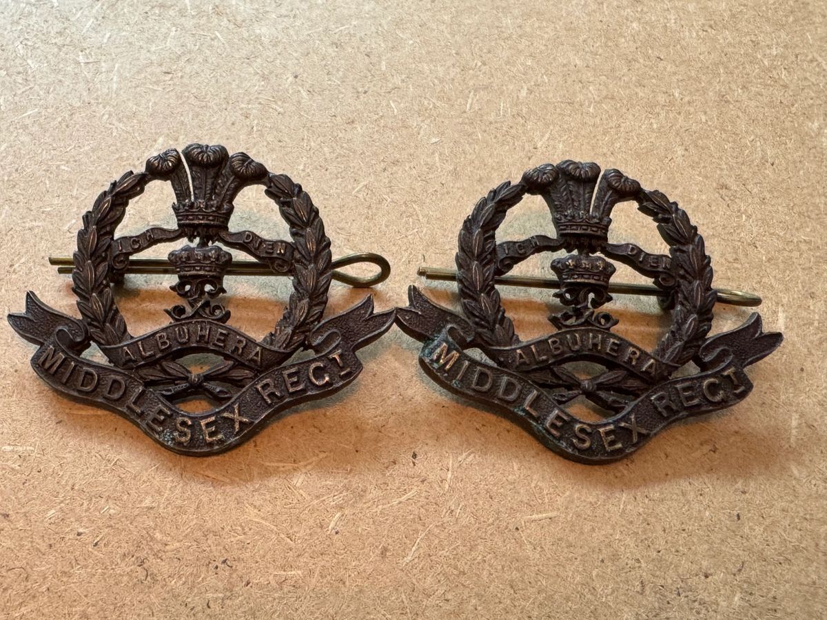middlesex regiment tie