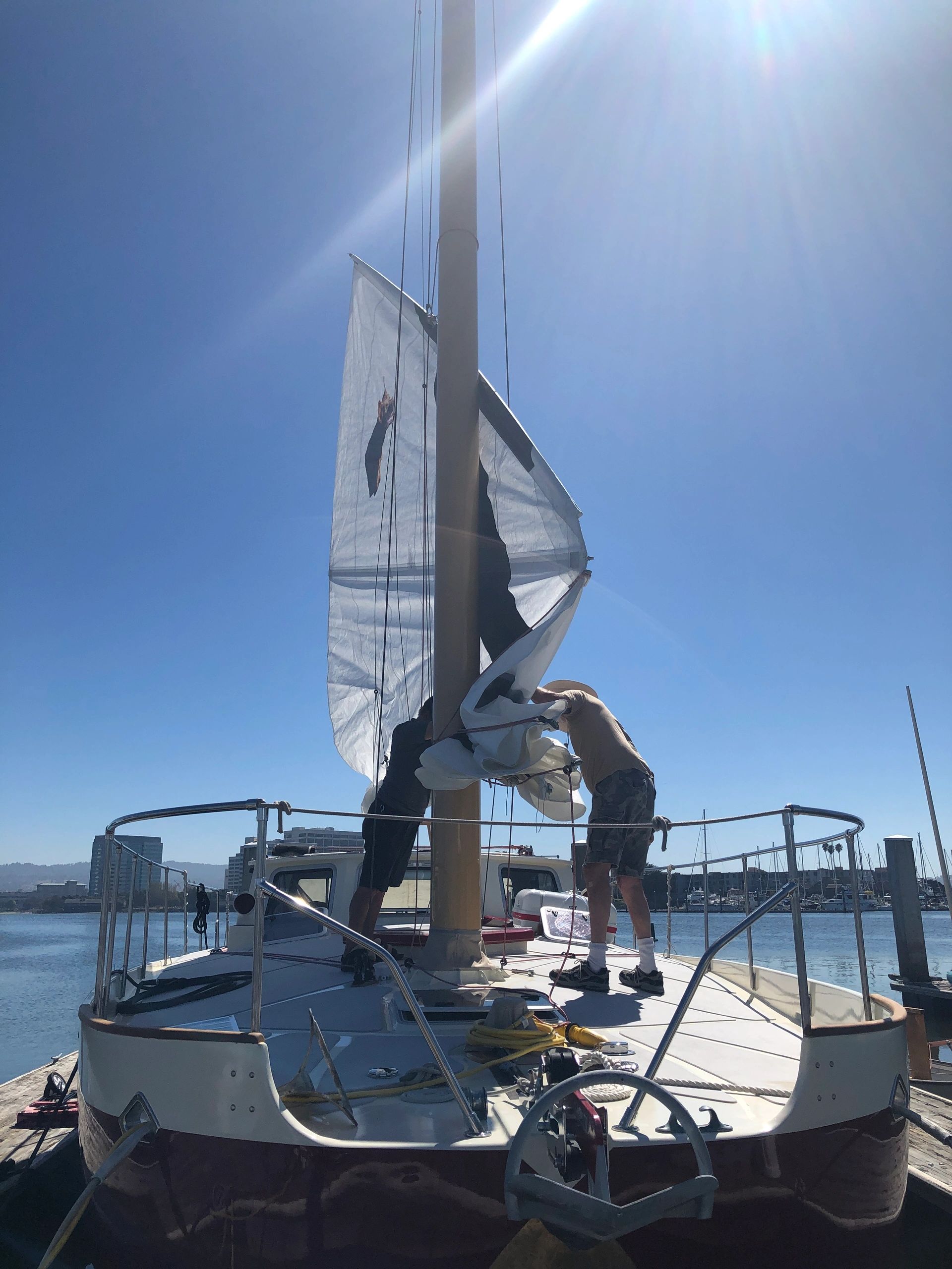 Could be sailing this week!