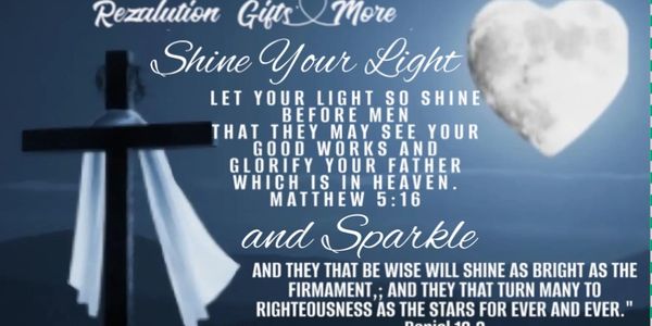 Inspirational biblical quotes about shining your light and sparkling with righteousness.