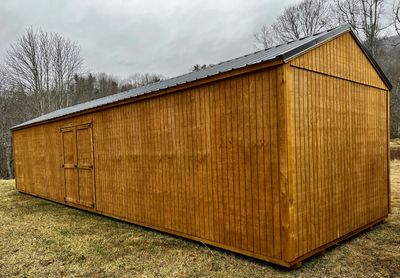 long rectangular shed