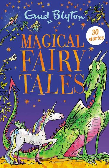 Cover of a magical fairy tale book by Enid Blyton.