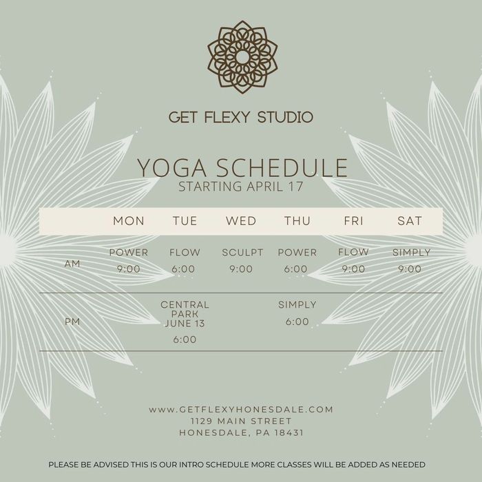 Get Flexy Honesdale Yoga, Yoga Class, Fascial Stretch Therapy