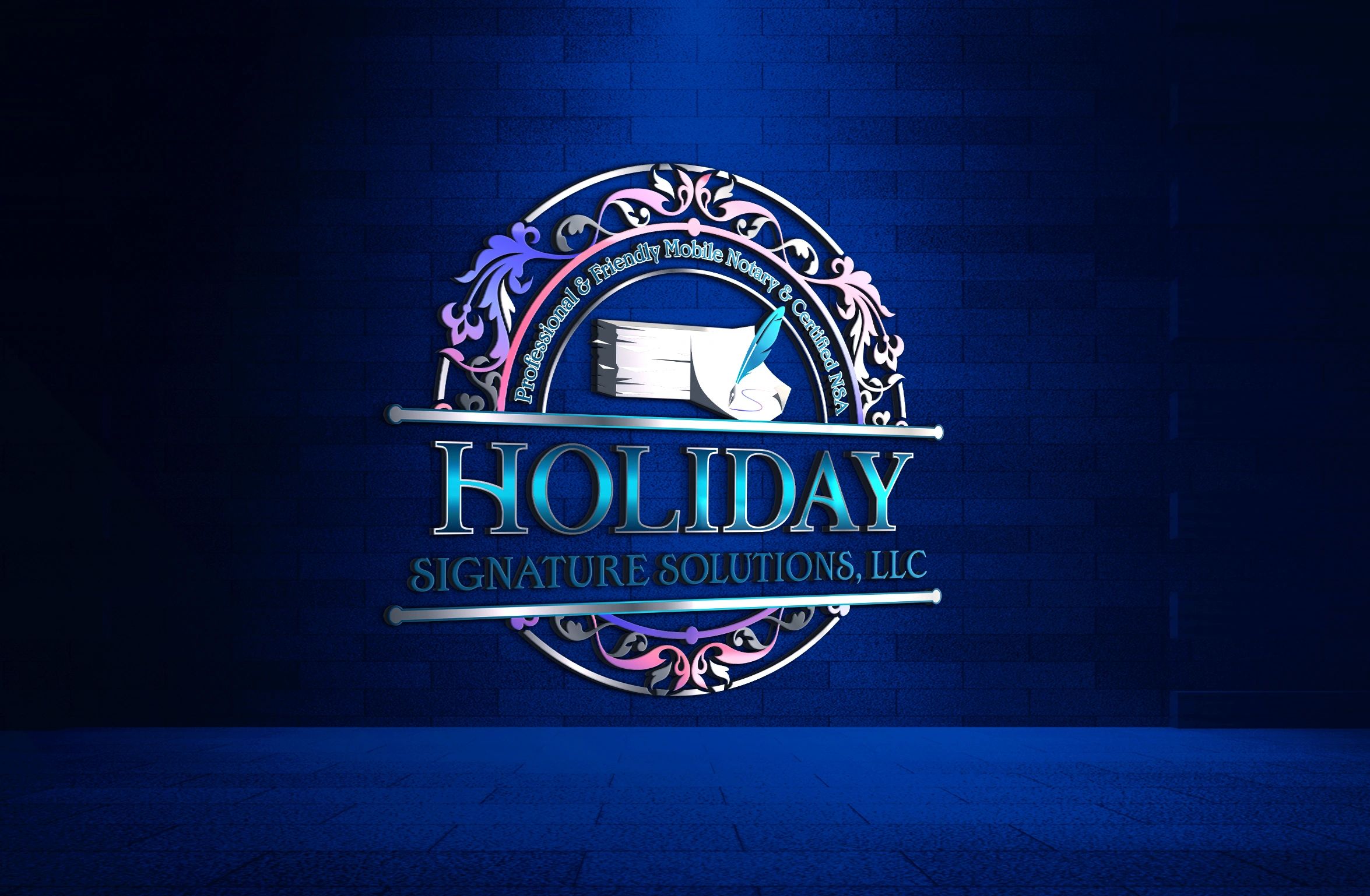 HOLIDAY SIGNATURE SOLUTIONS, LLC Mobile Notary, Loan Signing