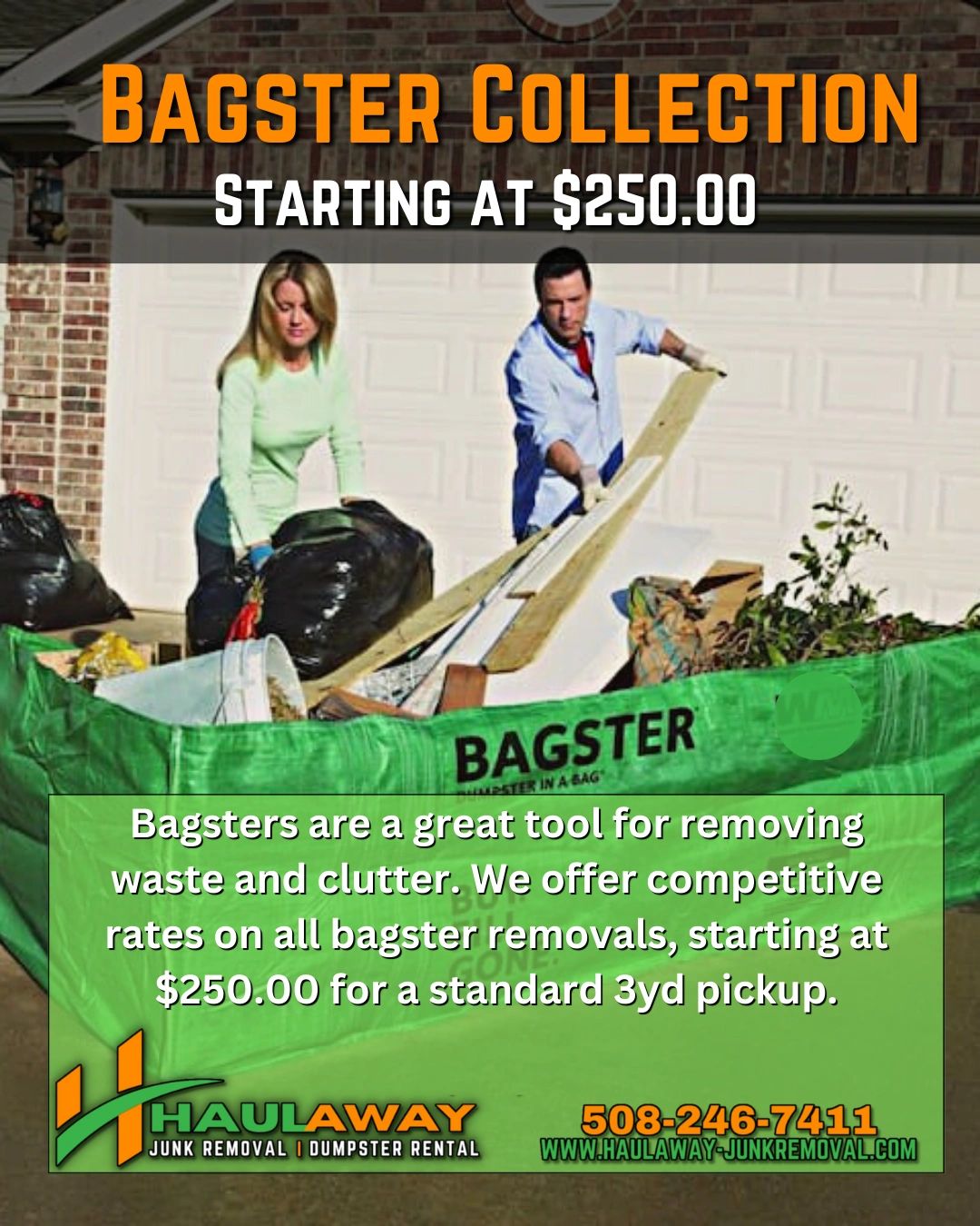 Dumpster Rentals vs Bagsters