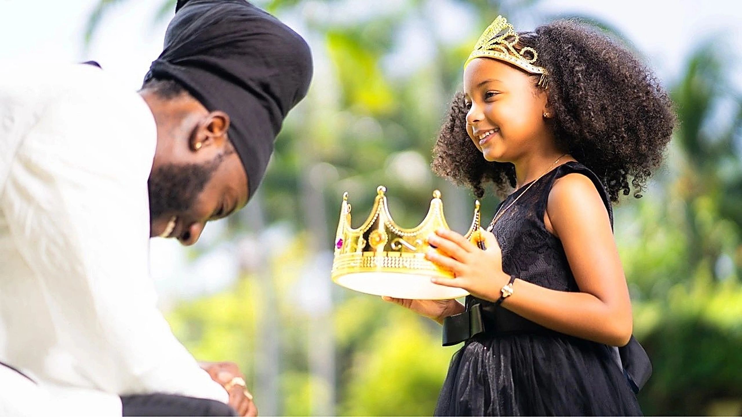 South Florida photography — crown celebration portrait