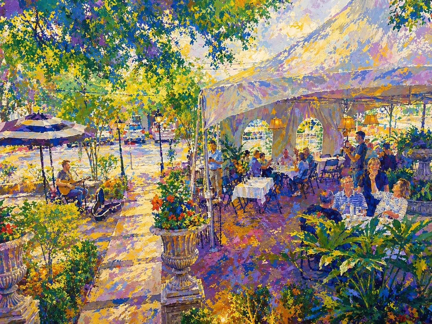 Afternoon in the Piazza