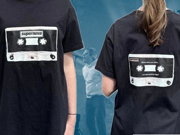 Supernova Oasis tribute band merchandise - tee shirt