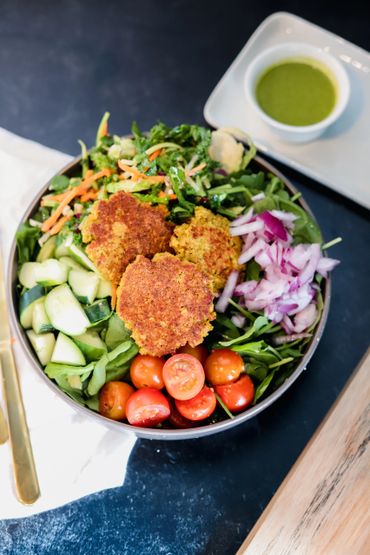 Falafel power bowl || Revive & Co. Bakery and Marketplace