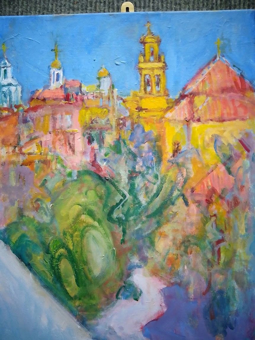 Bell Tower Seville
16"x20" Acrylic