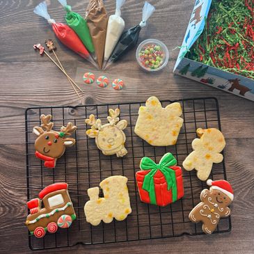 Christmas DYI cookie kit