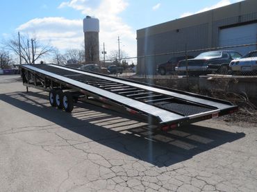 Car hauler trailer