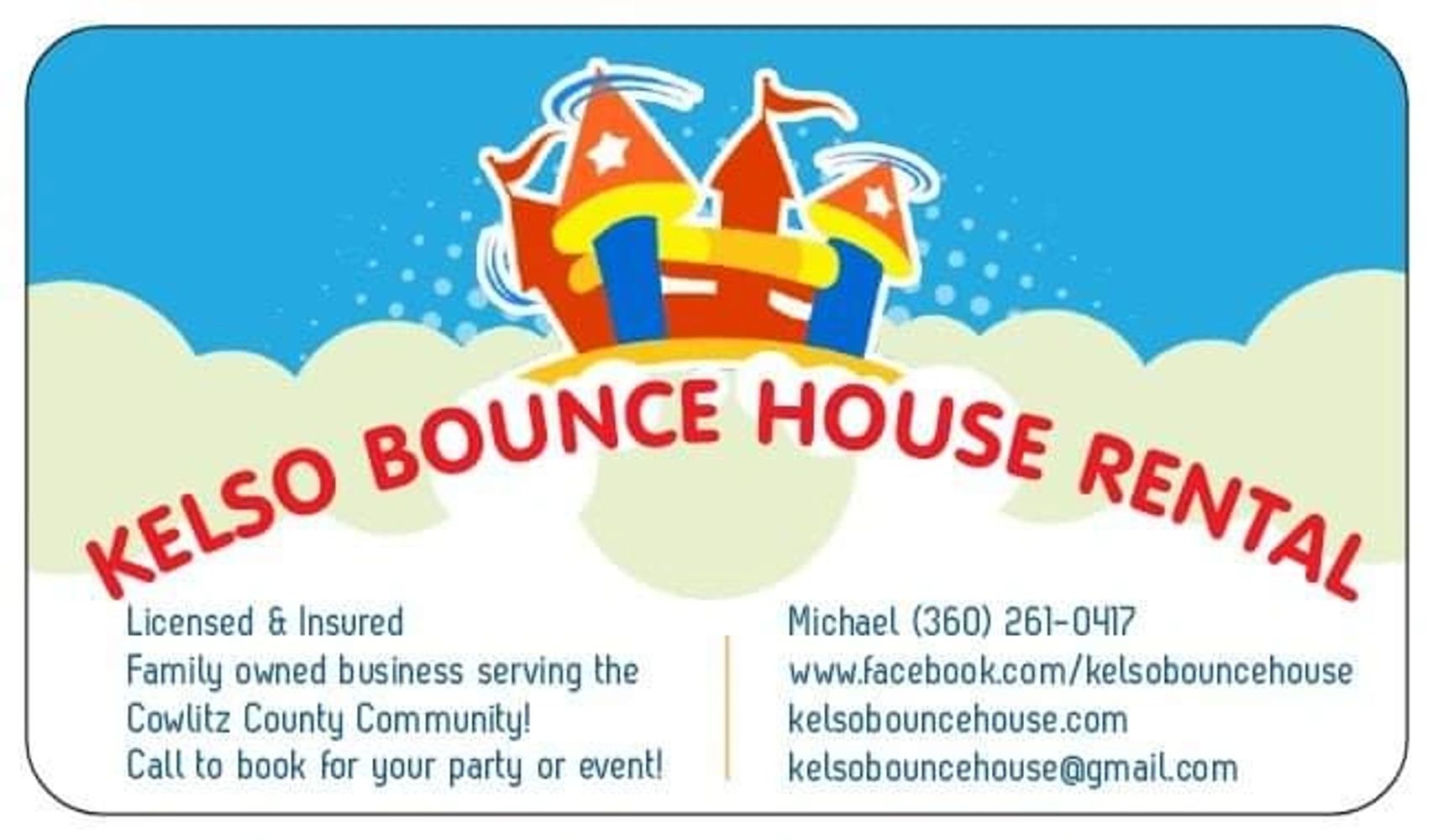 Kelso Bounce House Rental LLC
