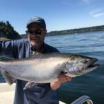 King Salmon fly fishing