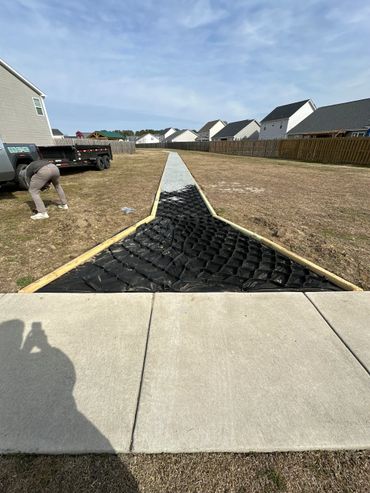 ADA compliant commercial paver walkway installation in Wilmington NC
