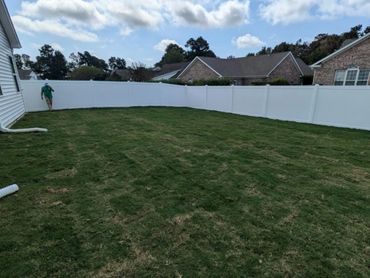 Commercial and residential sod laying service in Hampstead NC