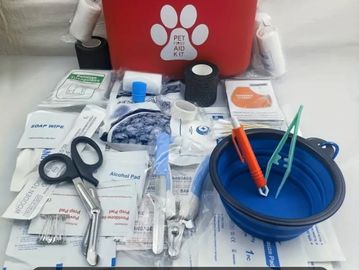 First aid kit for animals