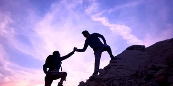 help getting up a mountain sober