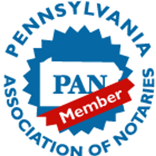 Pennsylvania Association of Notaries Member for over 4 years 