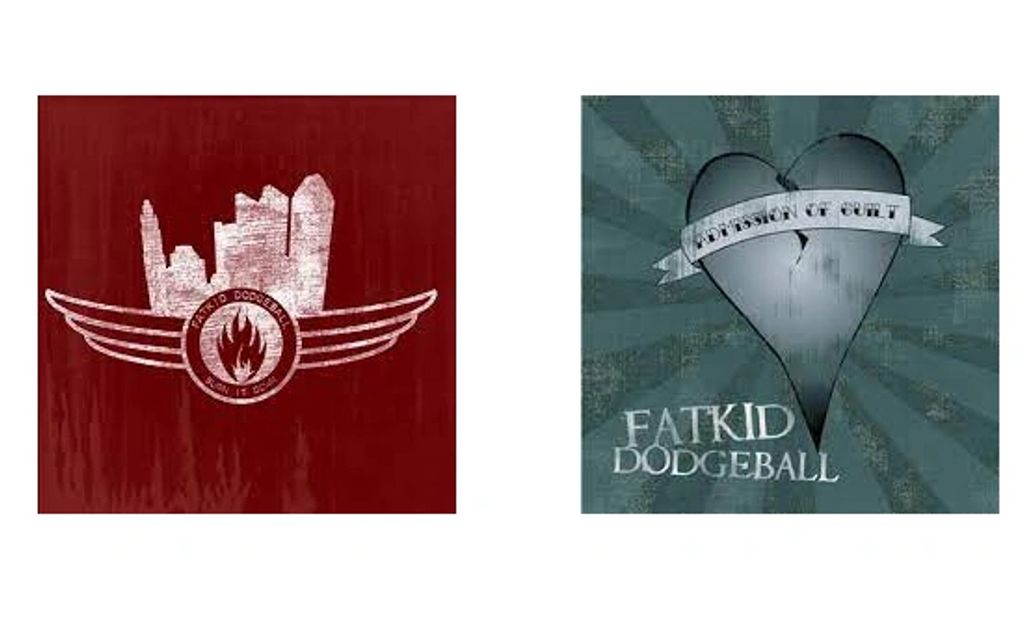 Fatkid Dodgeball Album covers