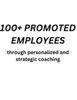 Image of "100+ promoted employees"