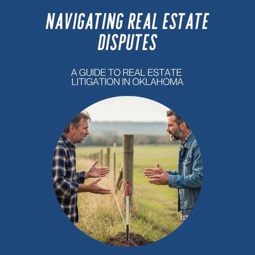Two men disputing over a fence line in a rural setting for real estate guidance.