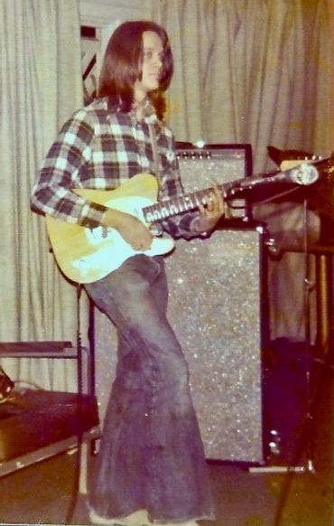 David in Madrid, Spain, February 1977.