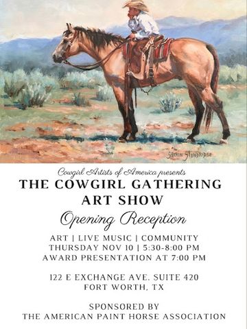 All You Need To Know About Cowgirl Artists Of America (CGA) - COWGIRL  ARTISTS OF AMERICA