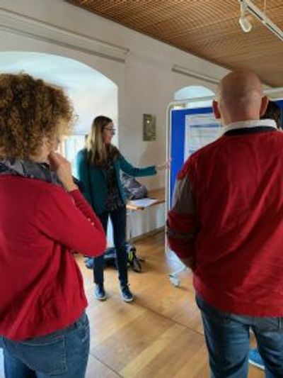 Dalila at the LEAD Graduate School and Research Network Conference, Tubingen, Germany