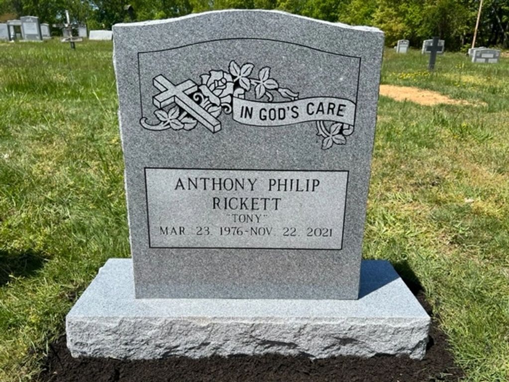 single upright monument