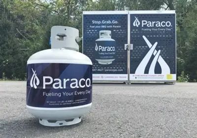 Paraco banners and the cylinder 