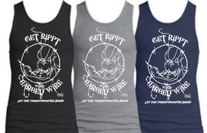 Men's Ribbed Tank Fitness Apparel